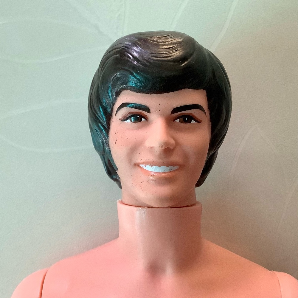 Vintage Mattel Donny Osmond doll from the 1970s